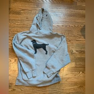 Black Dog hooded sweatshirt